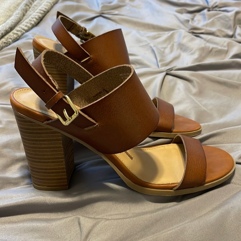 Brown heels
